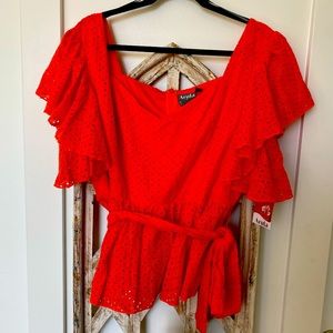 Beautiful Eyelet Blouse from Arula